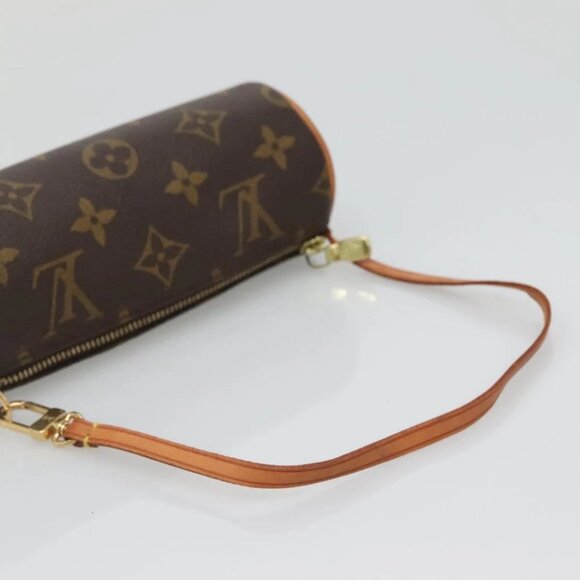 LOUIS VUITTON Monogram Papillon Pouch LV Auth BA5398 - Picture 8 of 16